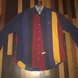 Vintage Tommy Hilfiger polo long sleeve